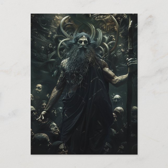 Gode och monster - Hades II Vykort (Framsida)