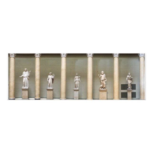 Gode statyer i Berlin Fototryck (Framsidan)