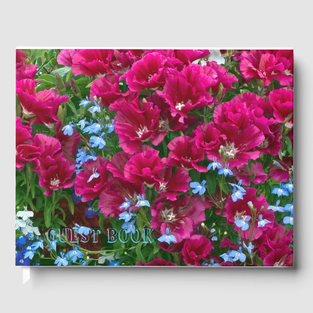 Godetia och Lobelia Gästböcker (Framsida)