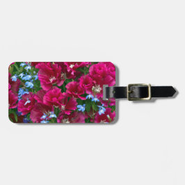 Godetia- och Lobelia-gåvor Bagagebricka