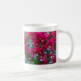 Godetia Och Lobelia Presenter Kaffemugg