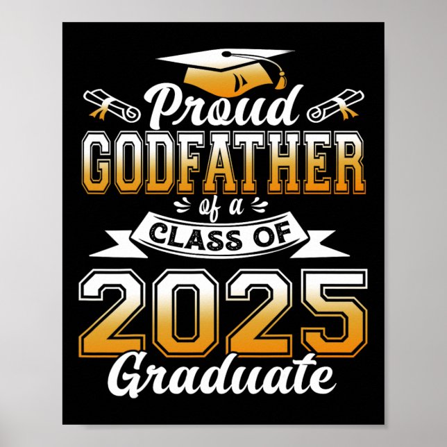 Godfader 2025 Studenten Proud Godfader Cl av 20 Poster (Framsidan)