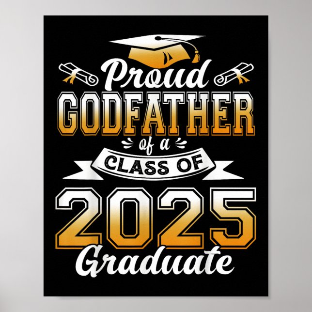 Godfader 2025 Studenten Proud Godfader Cl av 20 Poster (Framsidan)