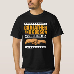 Godfar och Godson bästa vänner för livet  Gåvor T Shirt