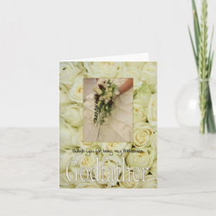 Godfather Bridesman tackar dig Tack Kort