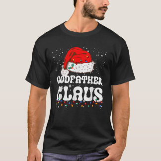 Godfather Claus jul Pappa Santa Family Match T Shirt
