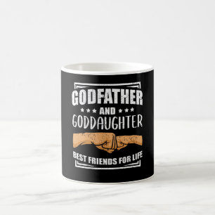 Godfather Goddotter Godchild och Godfather Gift Kaffemugg