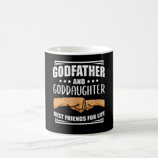 Godfather Goddotter Godchild och Godfather Gift Kaffemugg (Center)