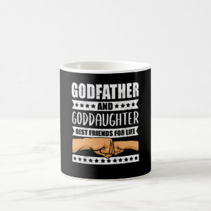 Godfather Goddotter Godchild och Godfather Gift Kaffemugg
