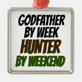 Godfather Hunter Julgransprydnad Metall