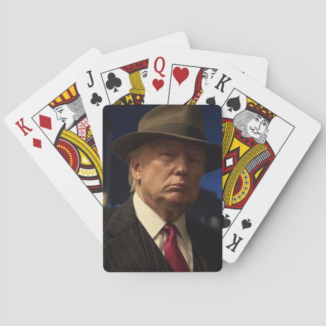 Godfather of America Don J. Trump Casinokort (Baksidan)