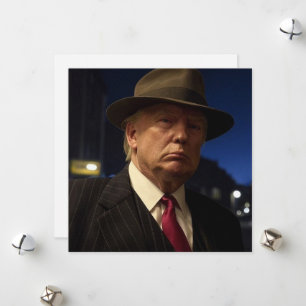 Godfather of America Don J. Trump Julkort