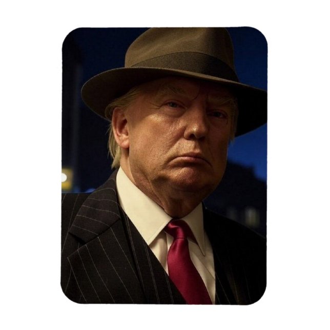 Godfather of America Don J. Trump Magnet (Vertikal)
