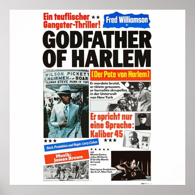 Godfather of Harlem Poster (Framsidan)