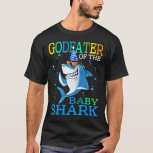 GODFATHER of the Baby Shark Birthday Shark T Shirt