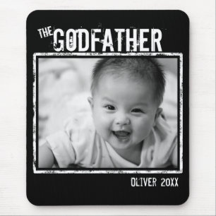 Godfather Personlig Photo och Namn Musmatta
