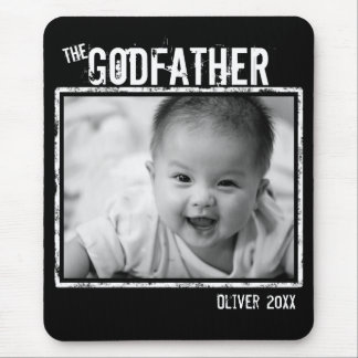 Godfather Personlig Photo och Namn Musmatta