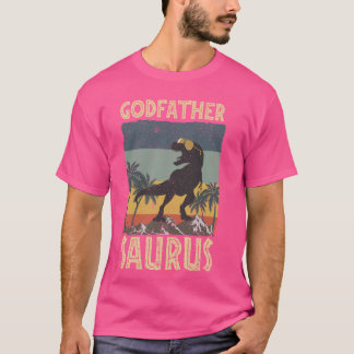 Godfather Saurus Dinosaur T Rex Family Matching T Shirt