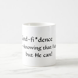 Godfidence Definition Quote Kaffemugg
