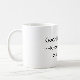 Godfidence Definition Quote Kaffemugg
