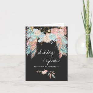 Godförälder Frieri kort   Boho Dreamcatcher