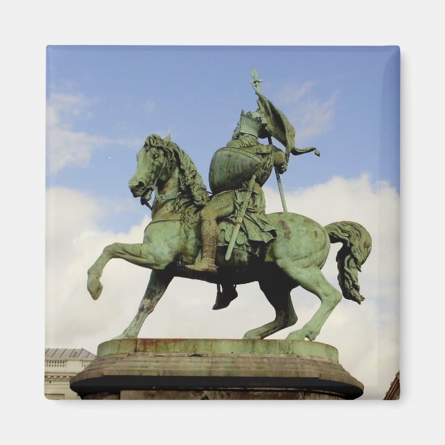 Godfrey av Bouillon Magnet (Framsidan)