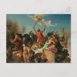 Godfrey de Bouillon, Fransk Crusader Vykort