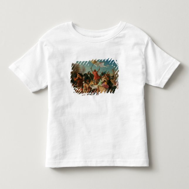 Godfrey de Buljong, fransk korsfarare Tee (Framsida)