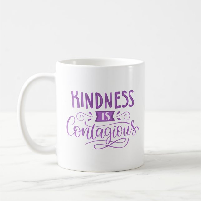 godhet är smittsam kaffemugg (Vänster)