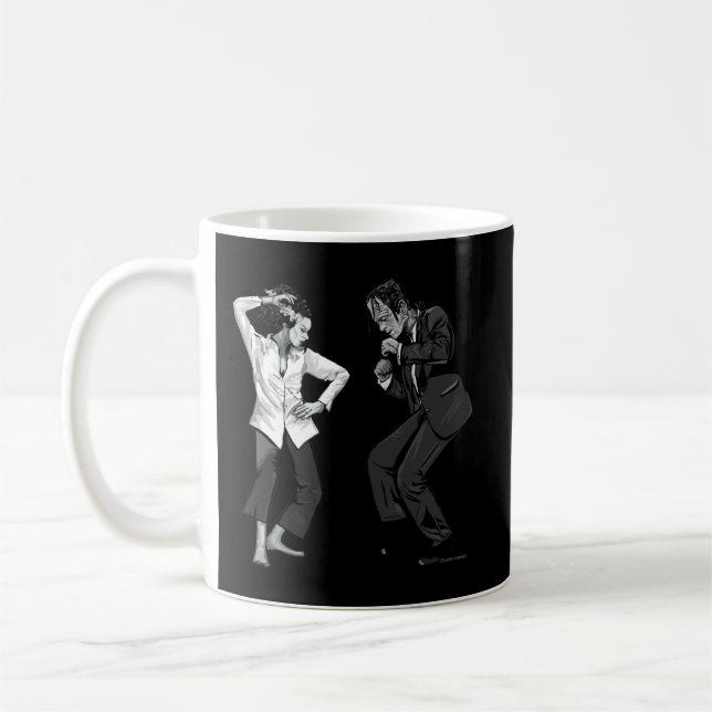 Godhet Cunning Pulp Frankenstein Classic Fläkt Kaffemugg (Vänster)