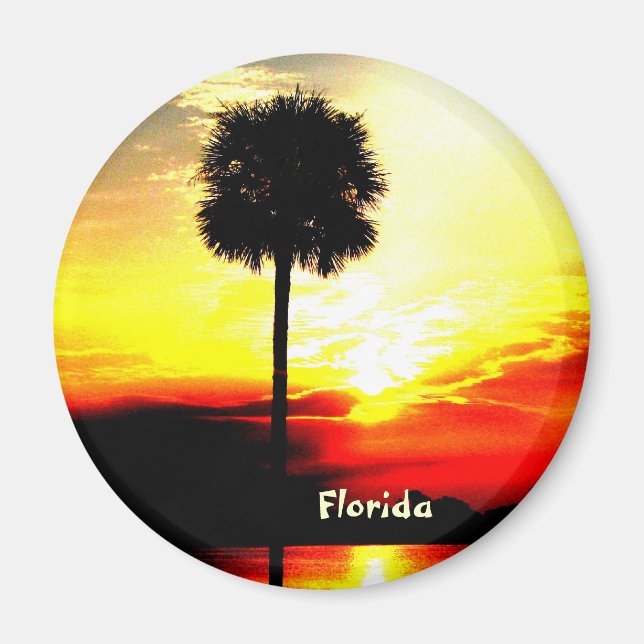 godhet morningsunrise magnet (Framsidan)