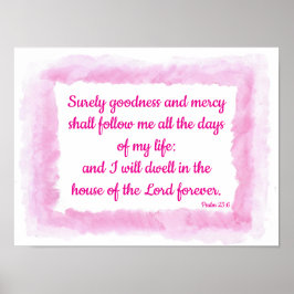 Godhet och mercy poster