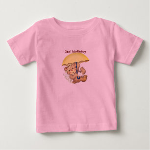 godhjärtad rosa teddy björnT-Shirt T Shirt