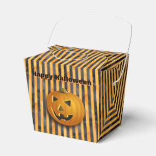 Godie Box med Jack-O-Lantern, Black & Orange Presentaskar