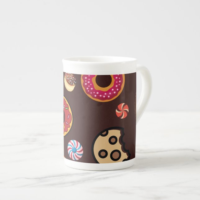 Godis 4 benporslin mugg (Framsida höger)