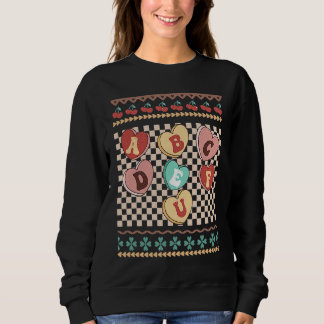 Godis ABC Anti Alla hjärtans dag Rolig Alfabetet L T Shirt