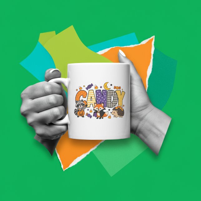 Godis Bokstavsblock Kaffemugg (Skapare uppladdad)