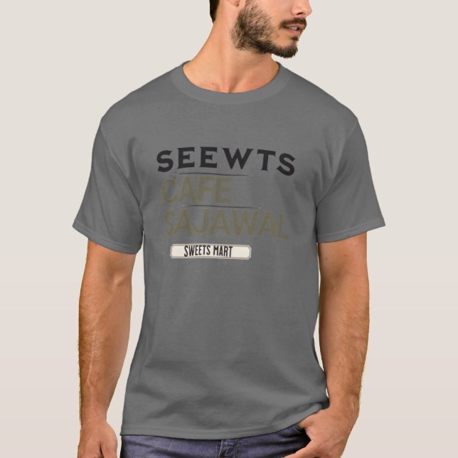 Godis Cafe Sajawal pojke T Shirt (Framsida)
