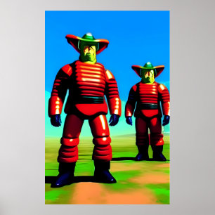Godis Cowpokes Poster