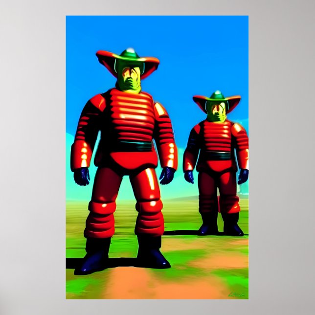 Godis Cowpokes Poster (Framsidan)