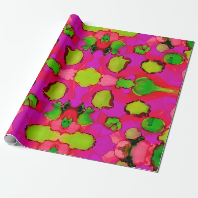 Godis Flicka Presentpapper (Utrullad)