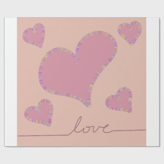 Godis hjärtan  presentpapper