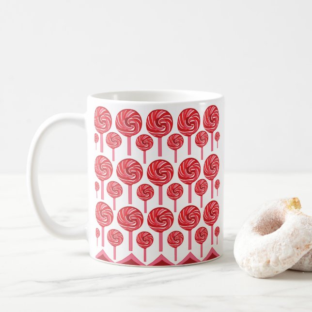 Godis Lollipop Sött Godis Lollipop  Kaffemugg (Med munk)