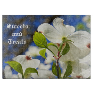 Godis och gods glas skärbrädor Dogwood