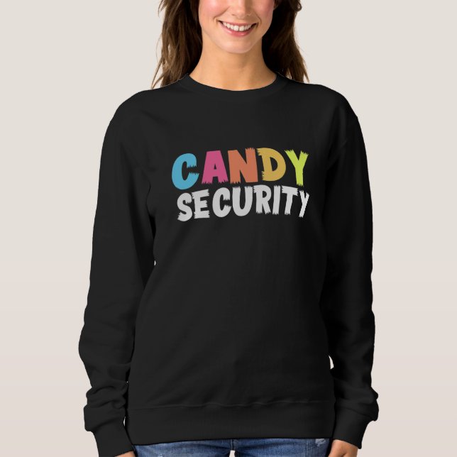 Godis Säkerhet Halloween Dräkt För Föräldrar T Shirt (Framsida)
