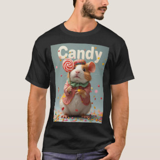 Godis – Söt Clown Marsvin Halloween T-Shirt