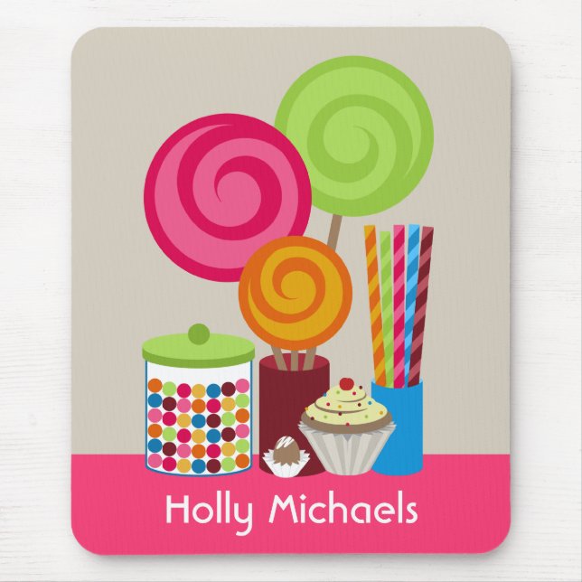 Godis & sötsaker Mousepad Musmatta (Framsidan)