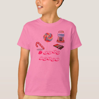 godisen älskar jag godisen tee shirt