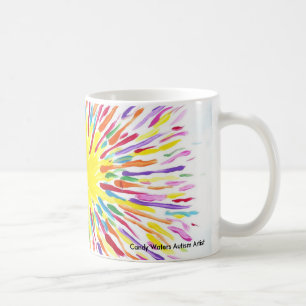 Godisen bevattnar Autismkonstnären Kaffemugg