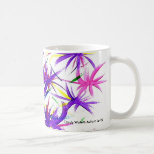 Godisen bevattnar Autismkonstnären Kaffemugg